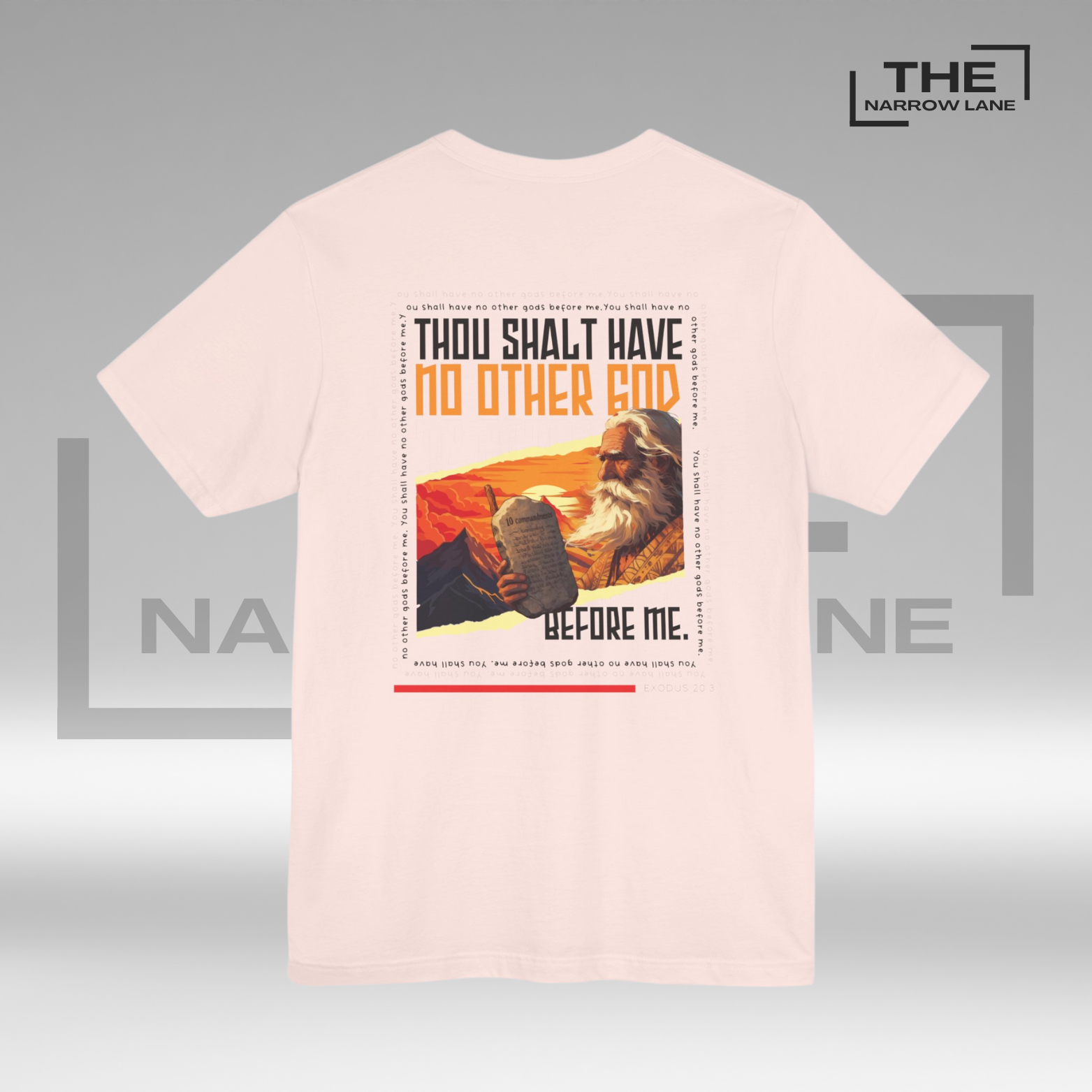 No Other God Unisex Christian Graphic Tee