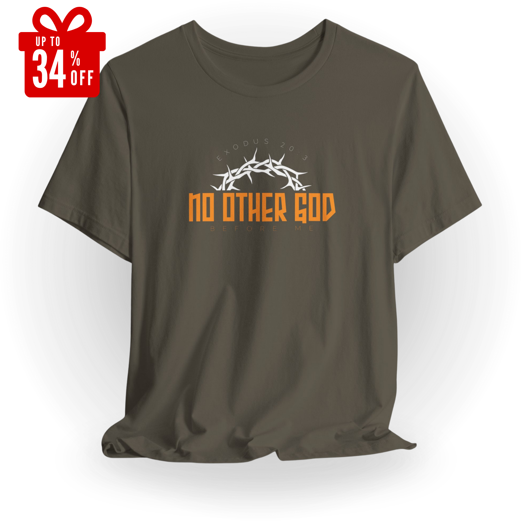 No Other God Unisex Christian Graphic Tee