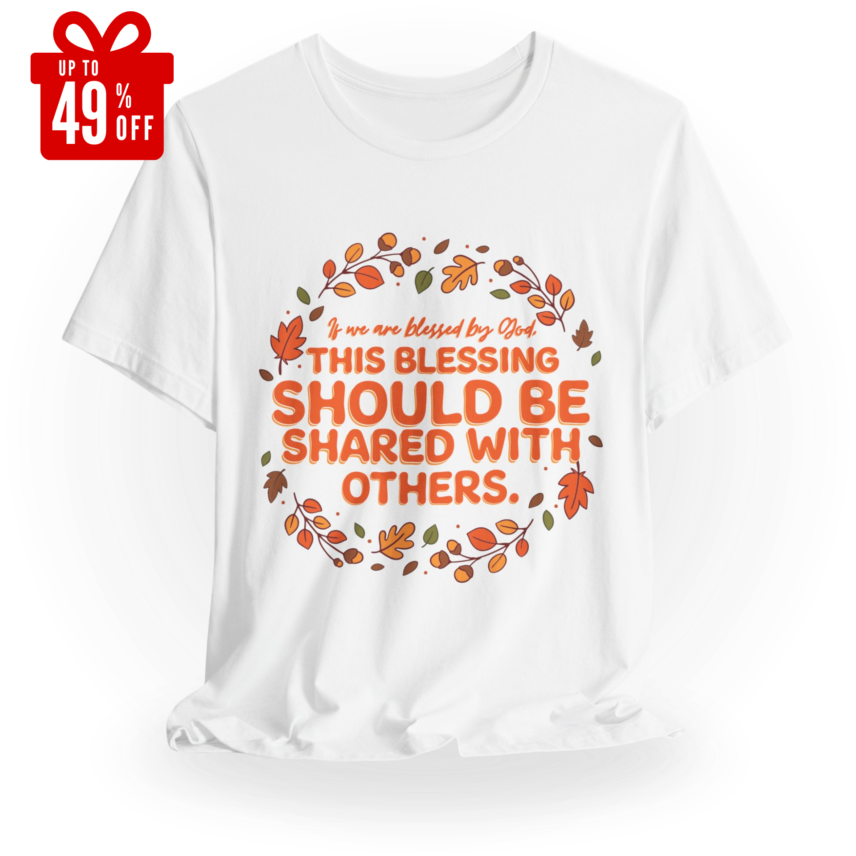 Shared Blessings Thanksgiving Unisex Shirt