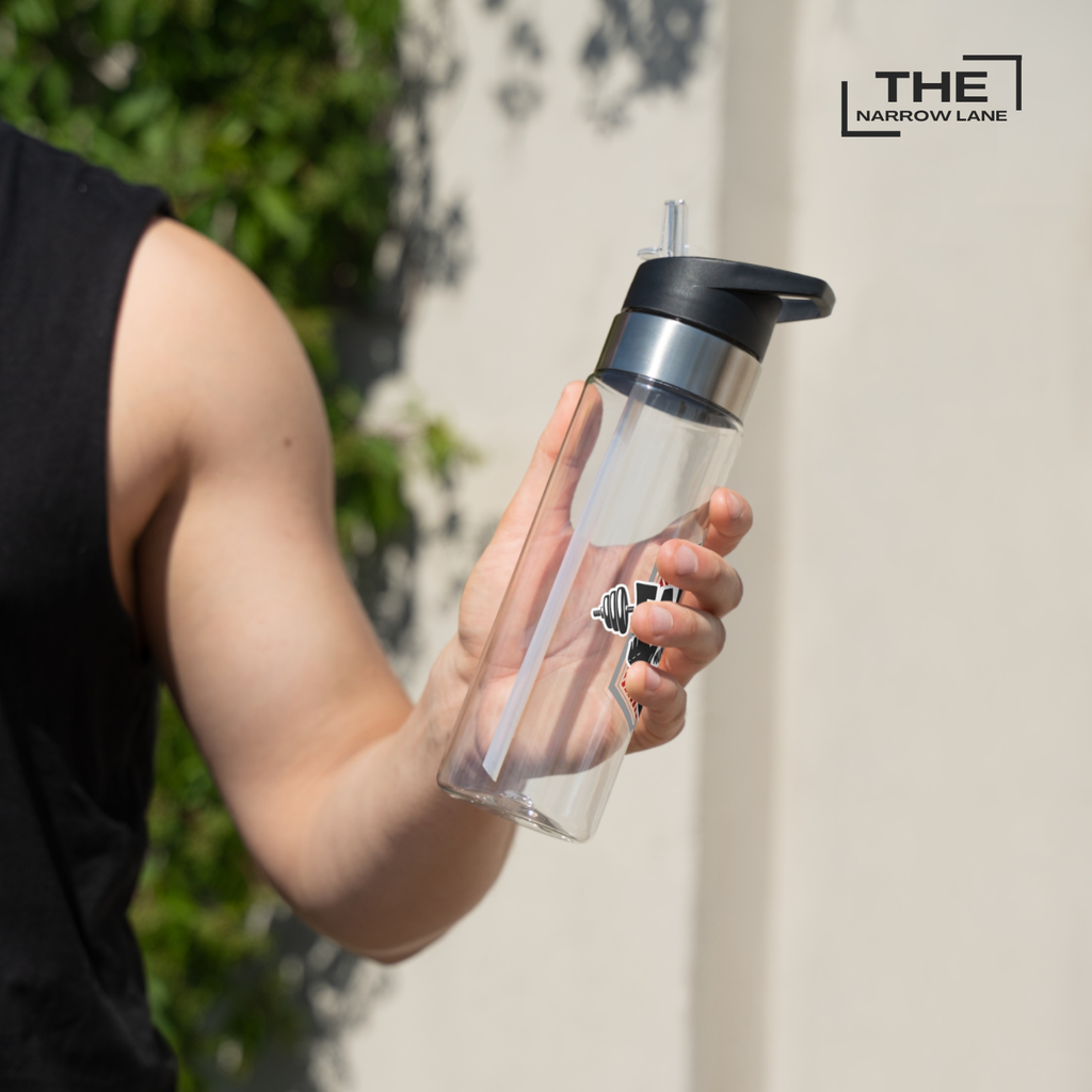 Faith Is A Muscle Sport Water Bottle 20oz