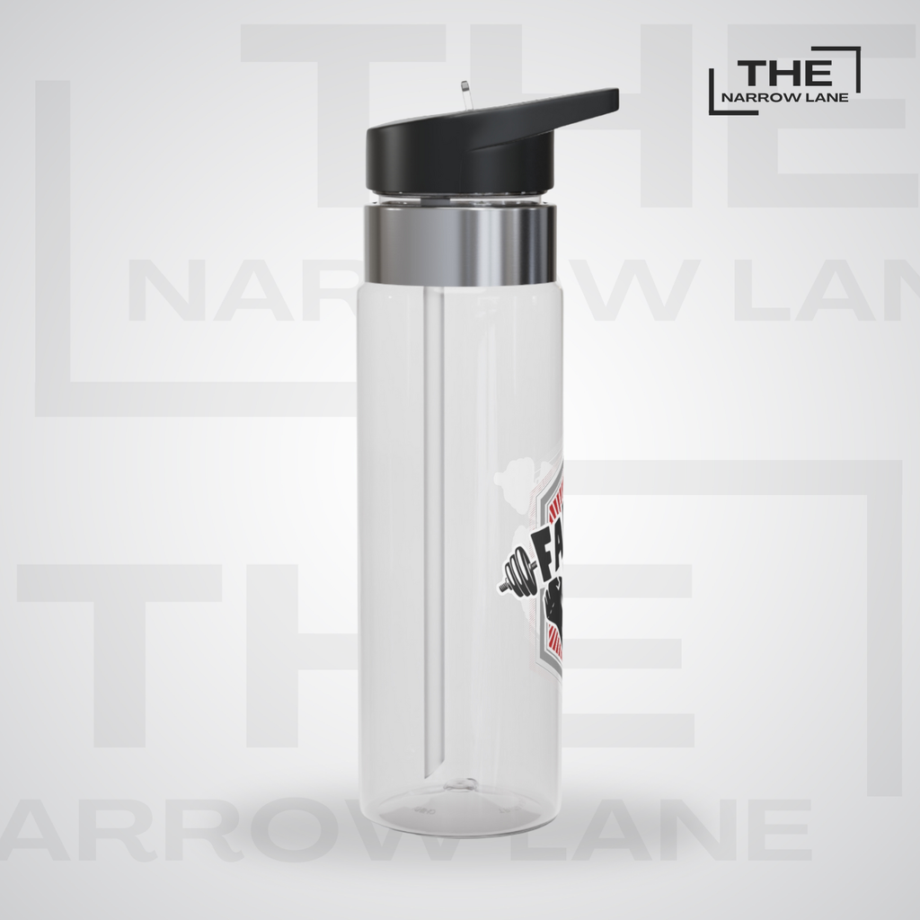 Faith Is A Muscle Sport Water Bottle 20oz