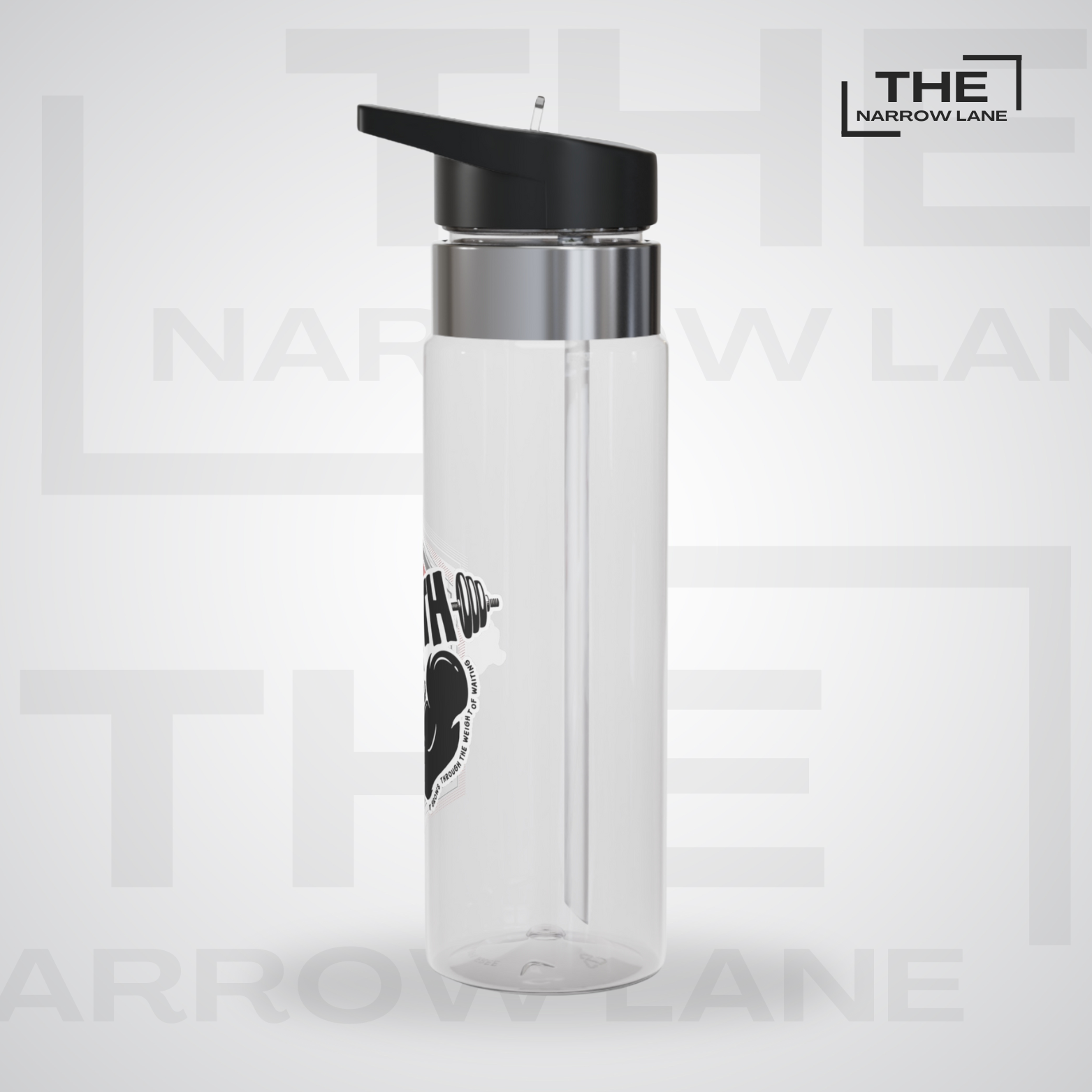 Faith Is A Muscle Sport Water Bottle 20oz