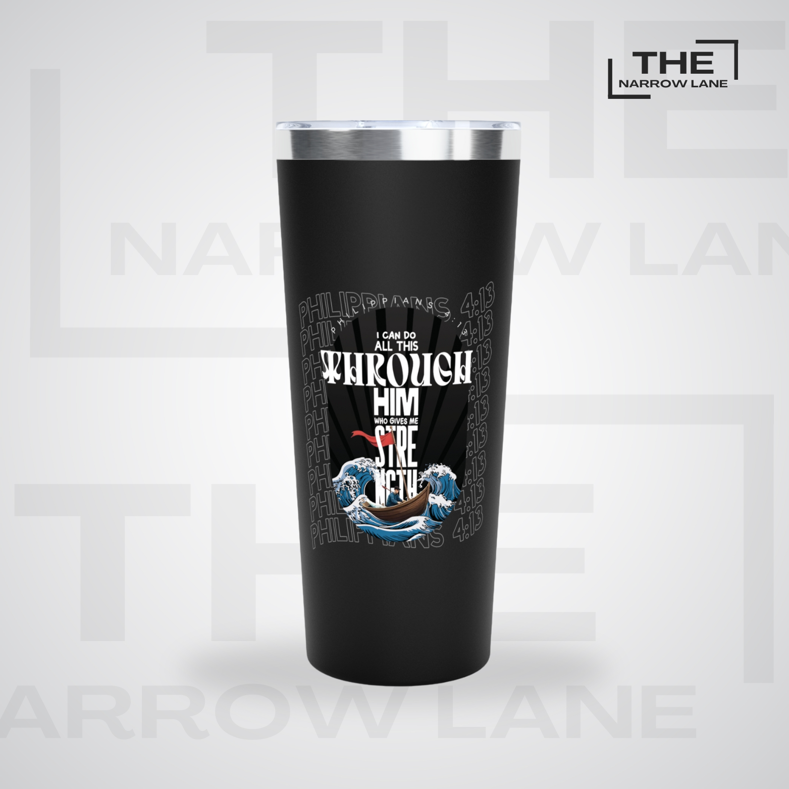 I Can Do All Things Insulated Travel Mug 22oz