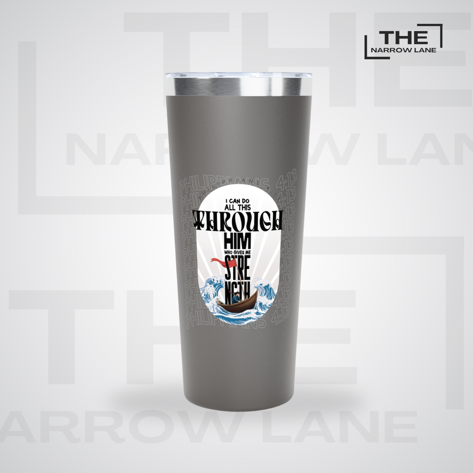 I Can Do All Things Insulated Travel Mug 22oz