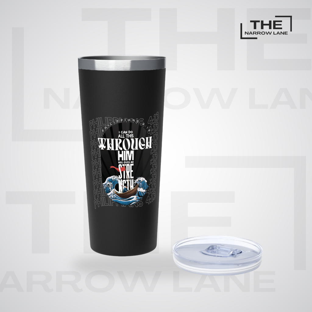 I Can Do All Things Insulated Travel Mug 22oz