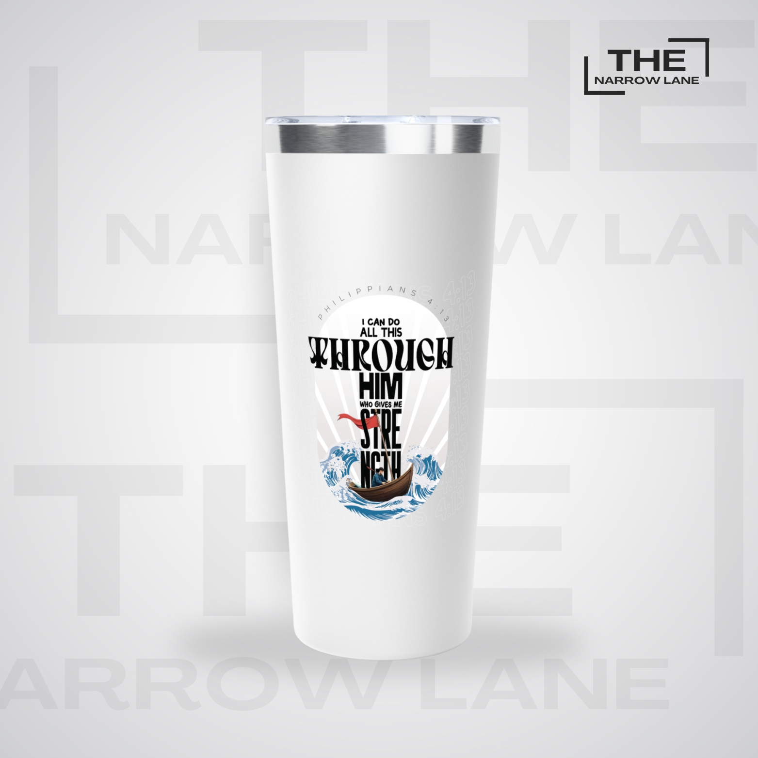 I Can Do All Things Insulated Travel Mug 22oz