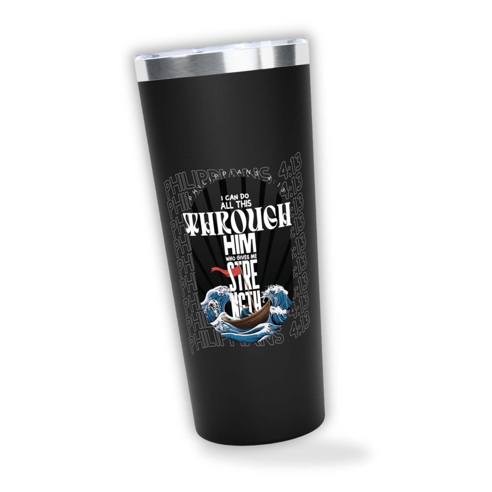 I Can Do All Things Insulated Travel Mug 22oz