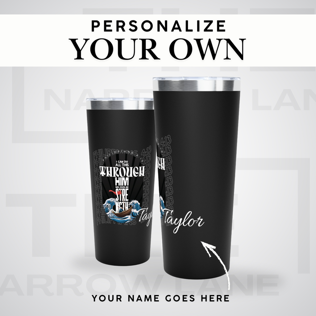 I Can Do All Things Insulated Travel Mug 22oz