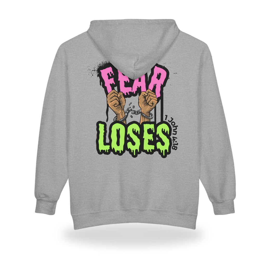 Fear Loses Full-Zip Hooded Sweatshirt