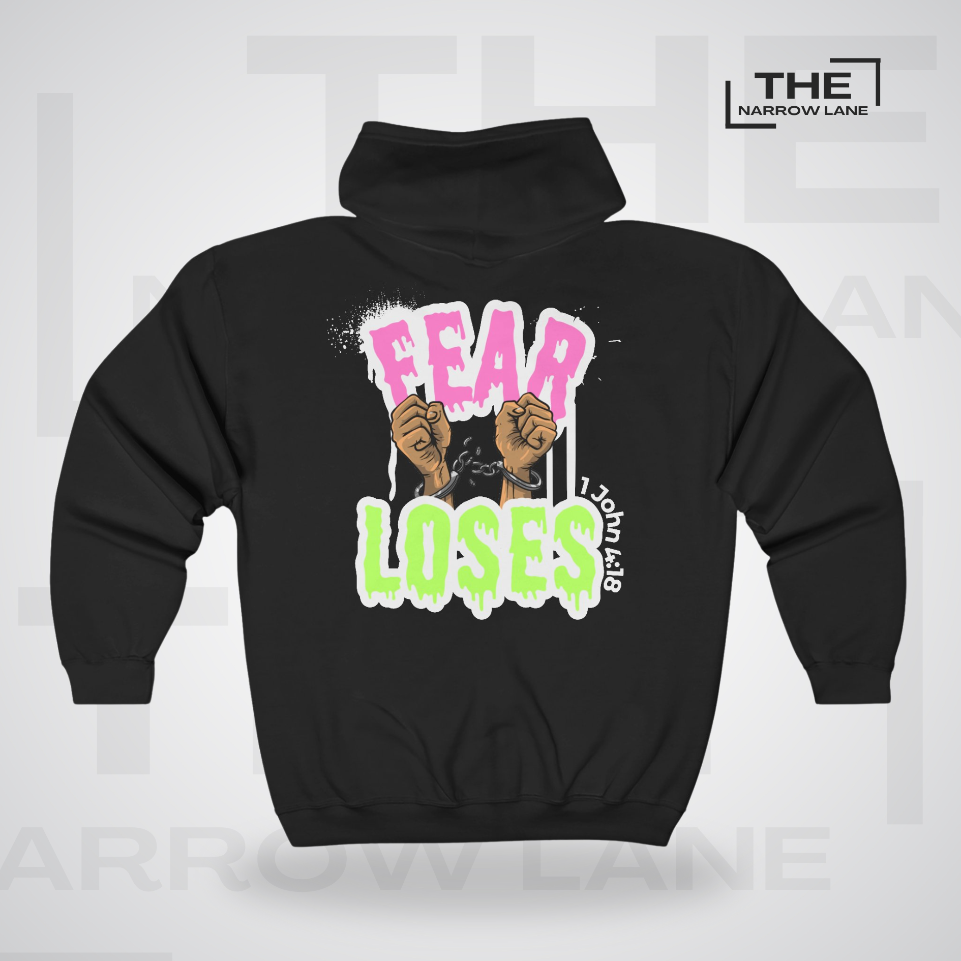 Fear Loses Full-Zip Hooded Sweatshirt