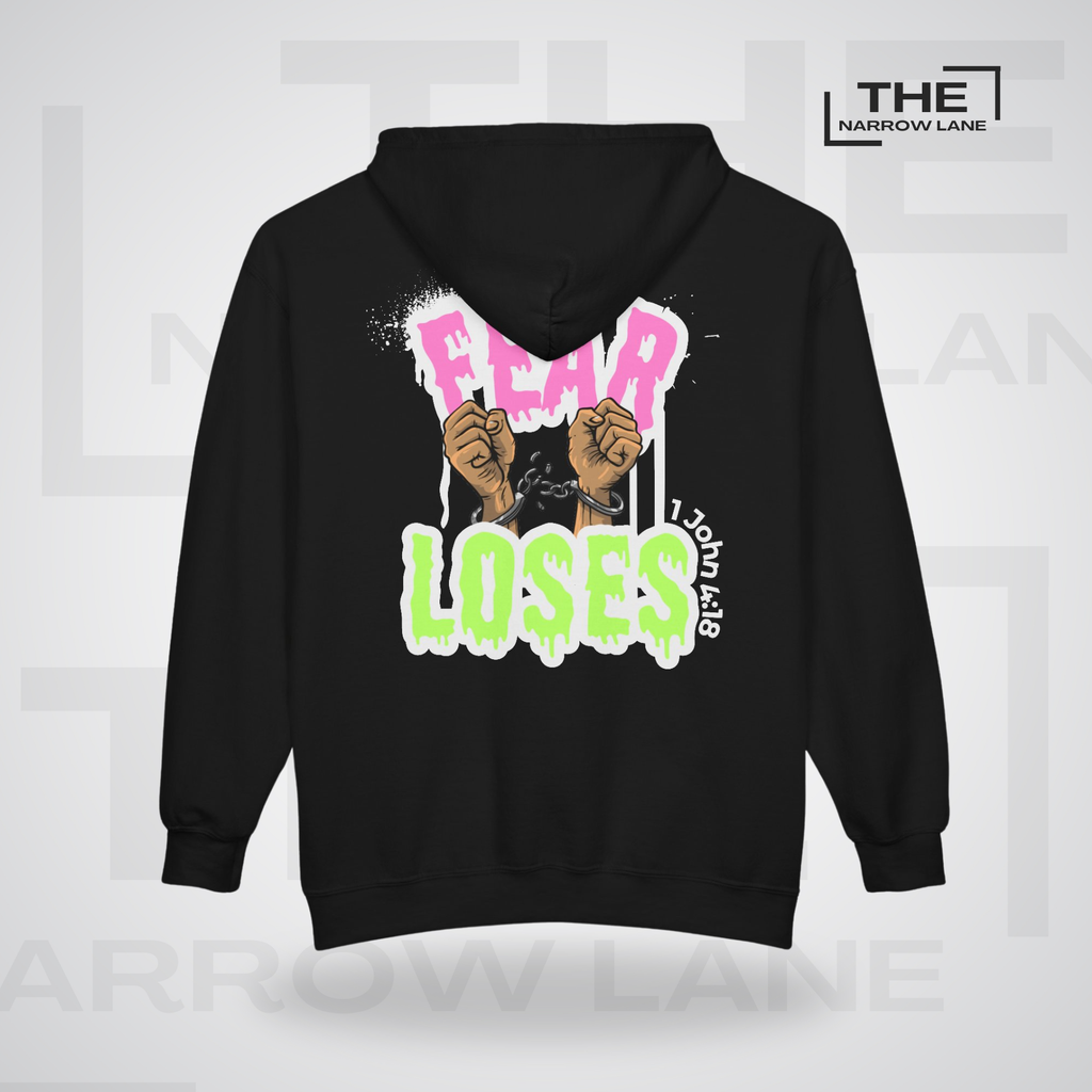 Fear Loses Full-Zip Hooded Sweatshirt