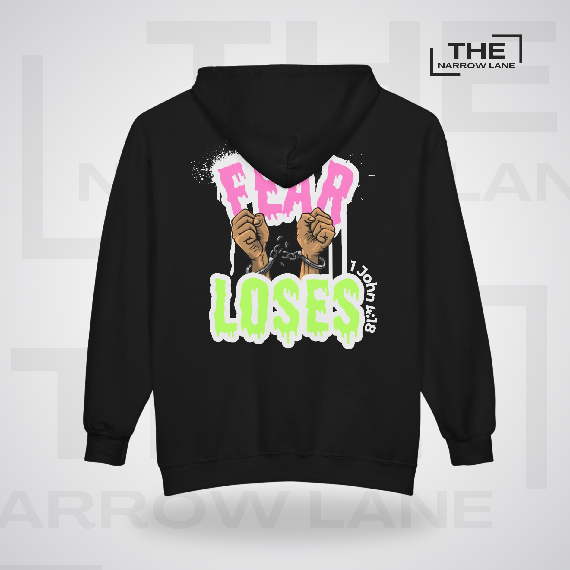 Fear Loses Full-Zip Hooded Sweatshirt