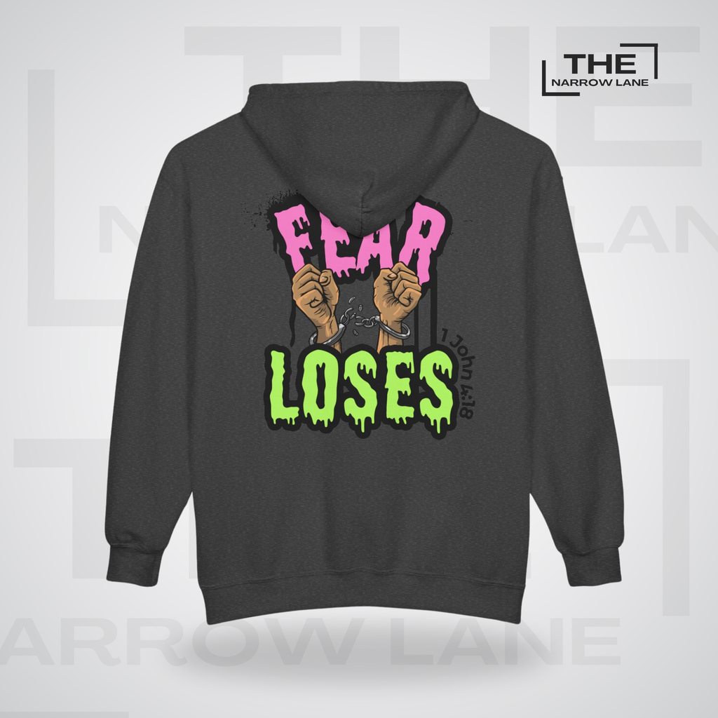 Fear Loses Full-Zip Hooded Sweatshirt