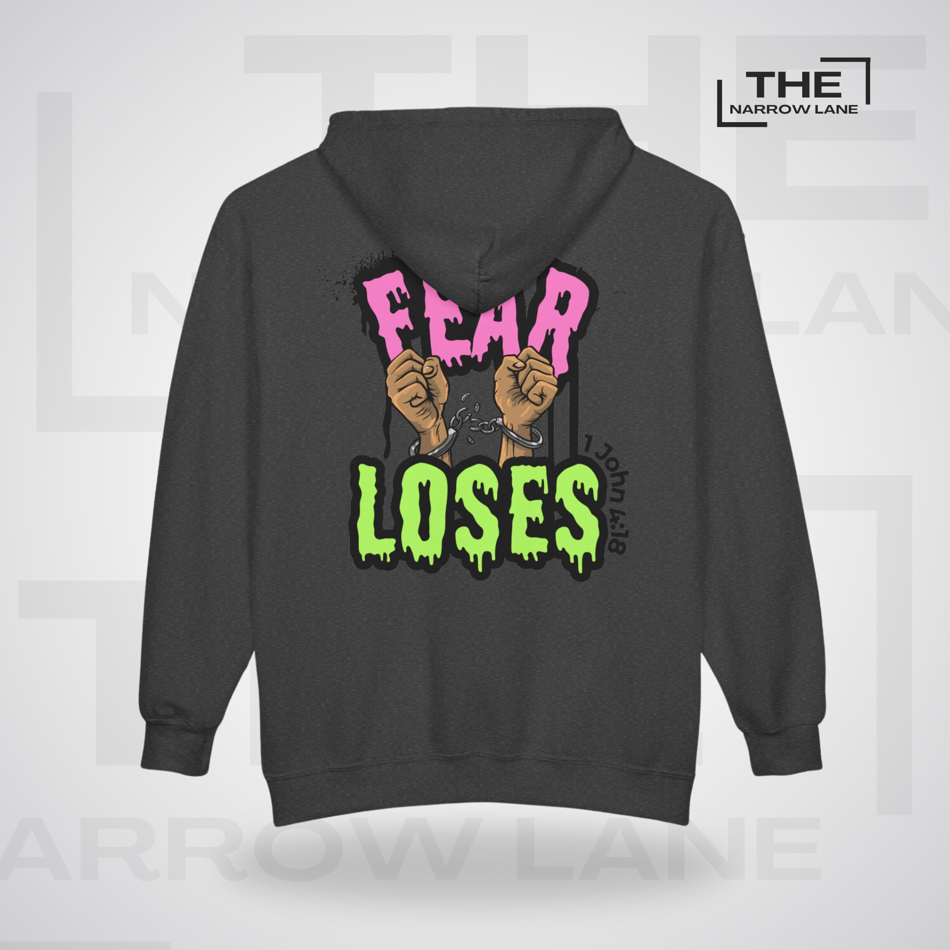 Fear Loses Full-Zip Hooded Sweatshirt