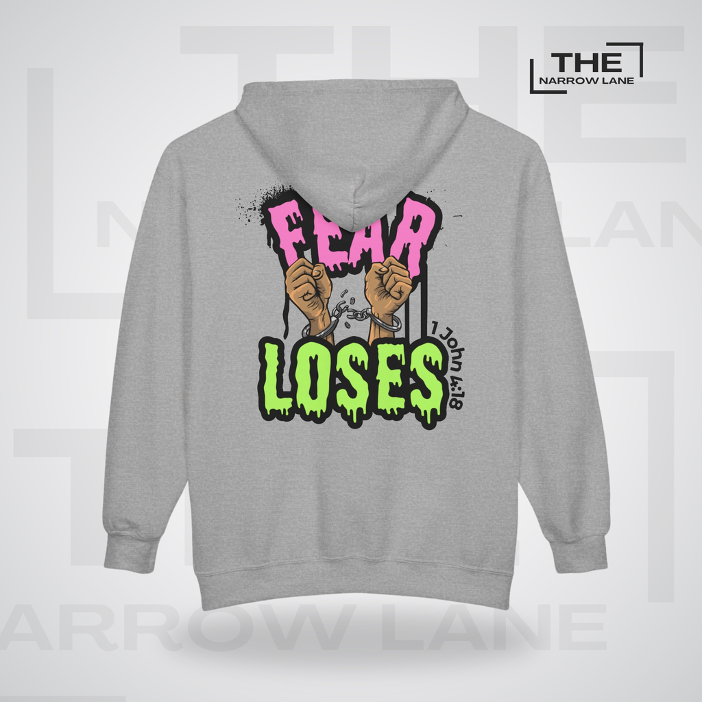 Fear Loses Full-Zip Hooded Sweatshirt