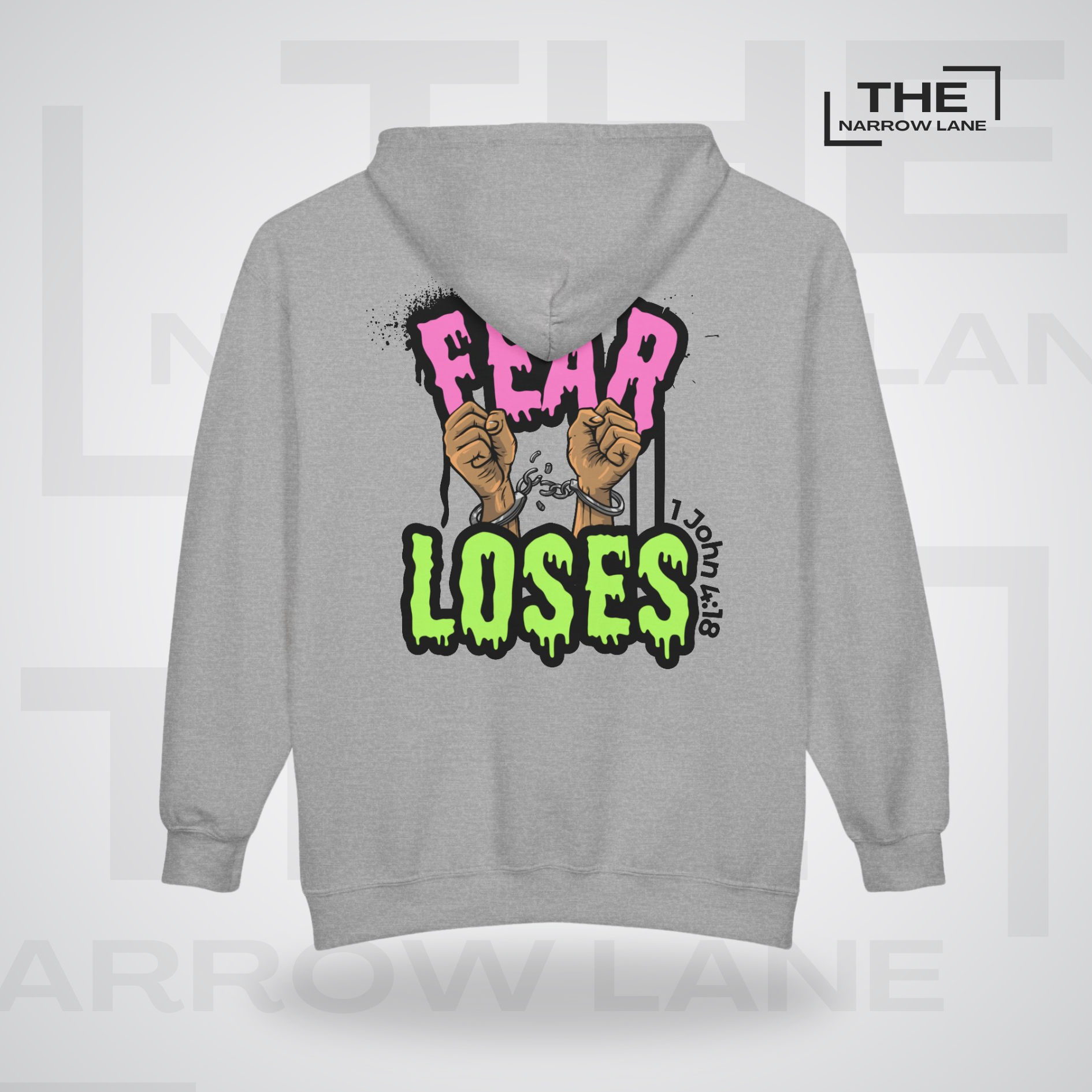 Fear Loses Full-Zip Hooded Sweatshirt