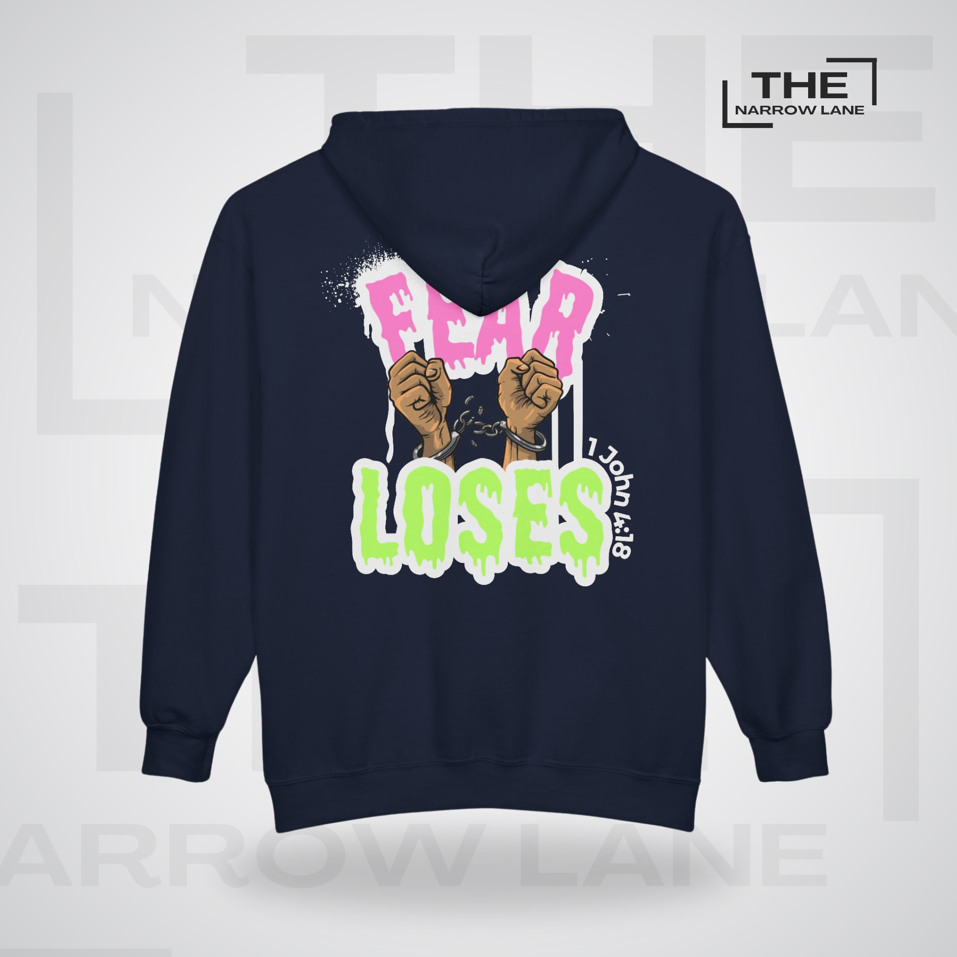 Fear Loses Full-Zip Hooded Sweatshirt