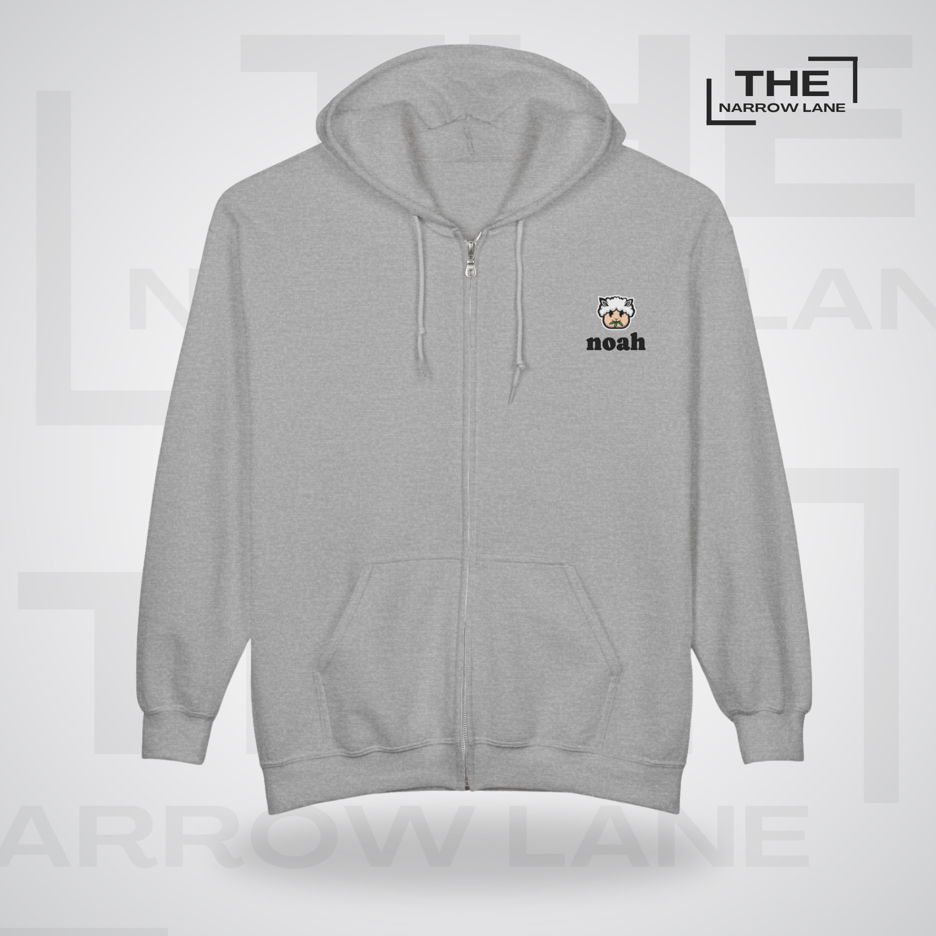 I Am Shepherd Full-Zip Hooded Sweatshirt | Personalized