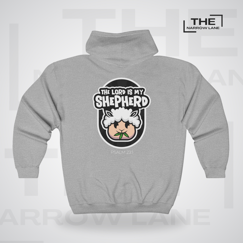 I Am Shepherd Full-Zip Hooded Sweatshirt | Personalized