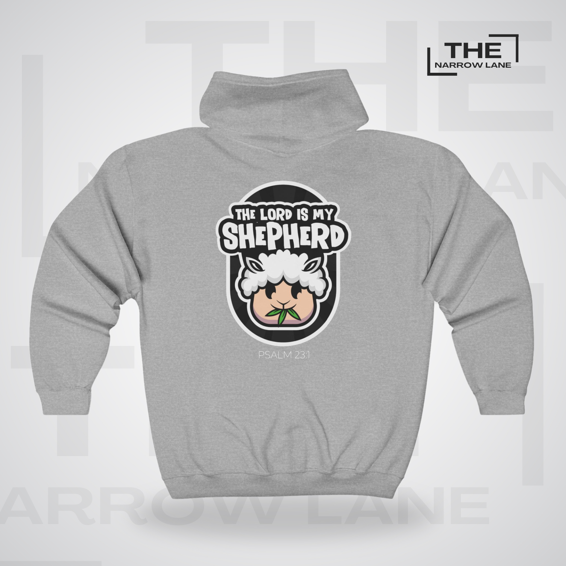 I Am Shepherd Full-Zip Hooded Sweatshirt | Personalized