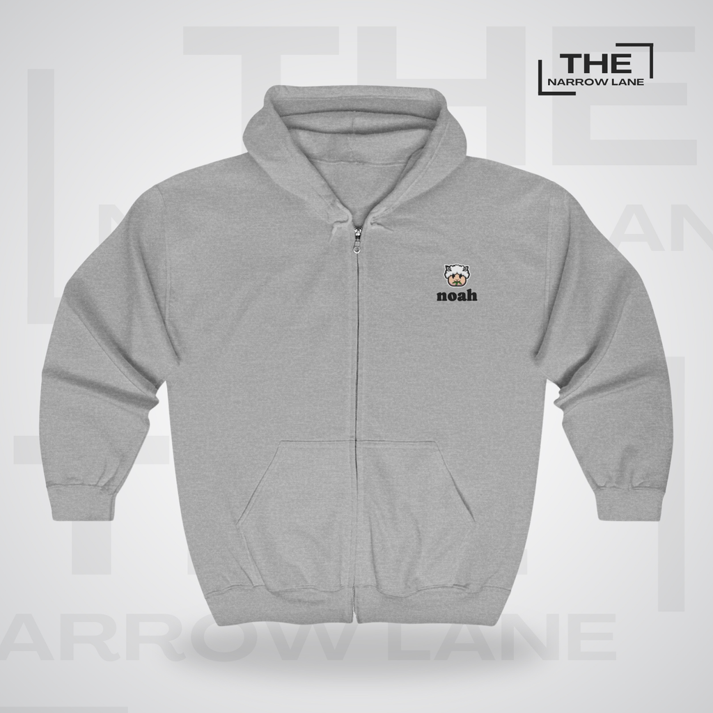 I Am Shepherd Full-Zip Hooded Sweatshirt | Personalized