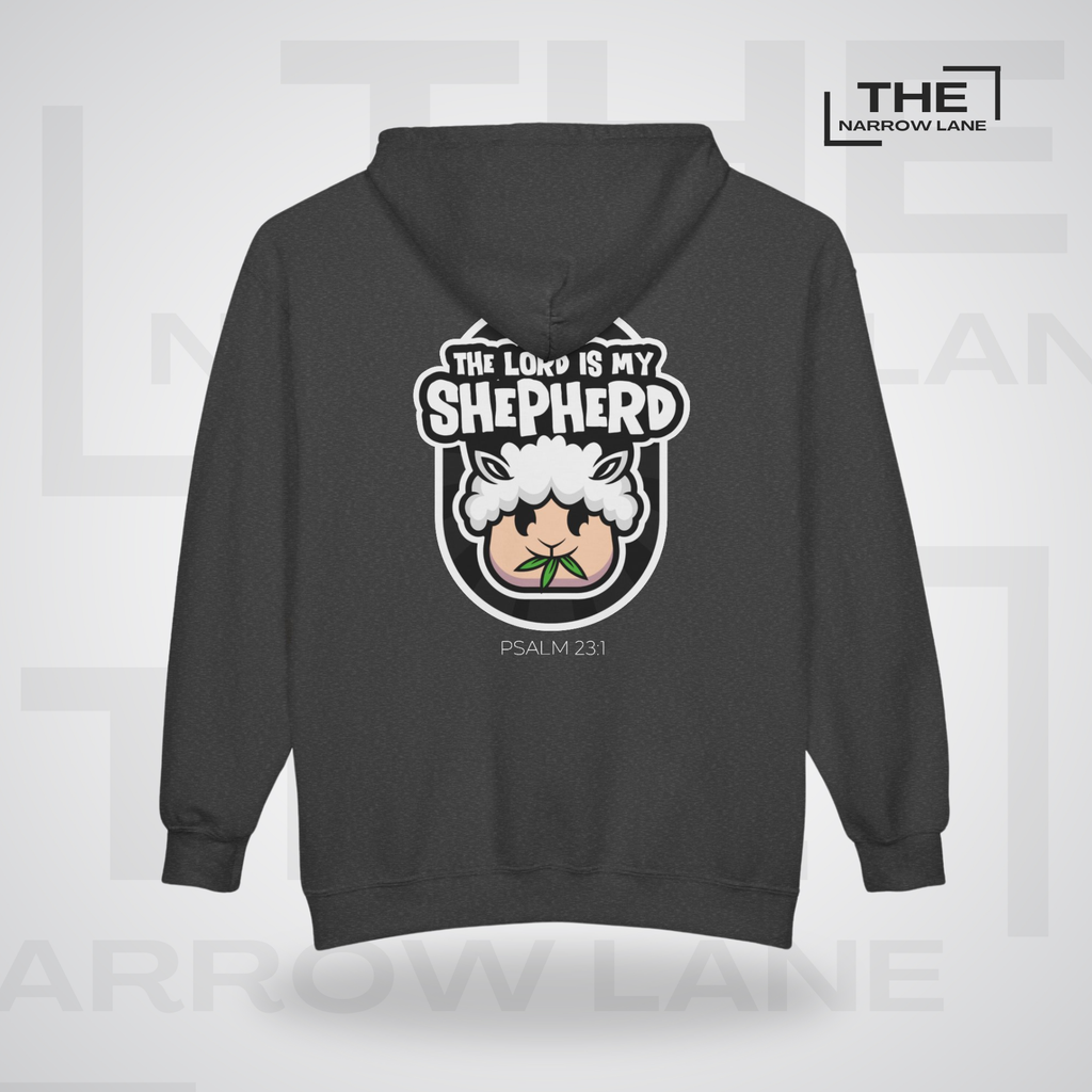 I Am Shepherd Full-Zip Hooded Sweatshirt | Personalized