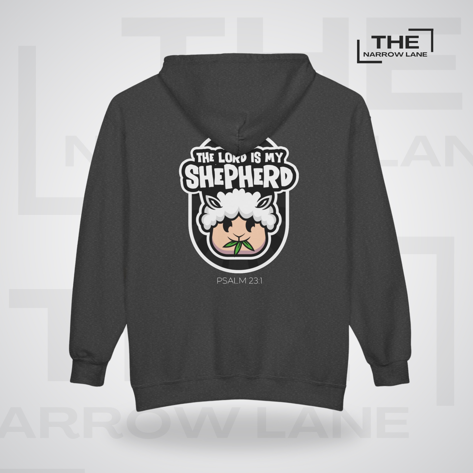 I Am Shepherd Full-Zip Hooded Sweatshirt | Personalized