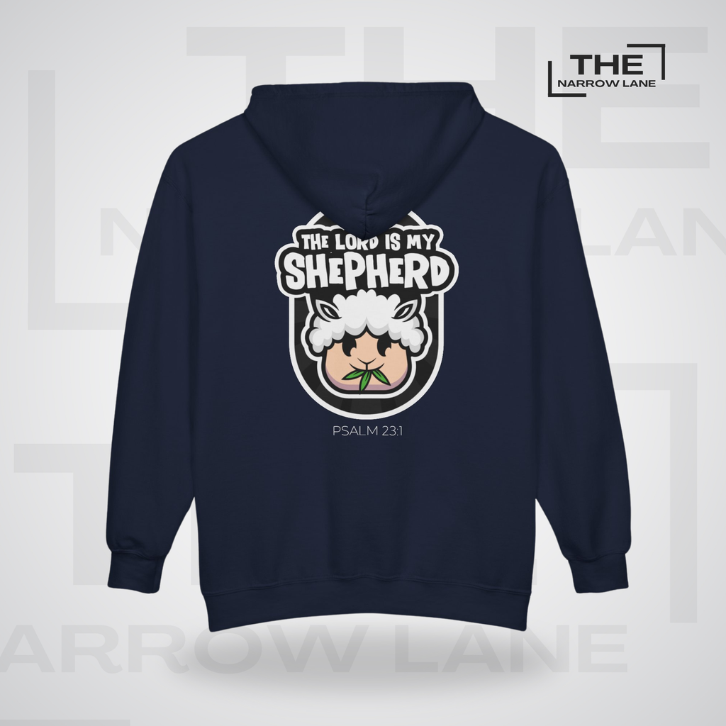 I Am Shepherd Full-Zip Hooded Sweatshirt | Personalized