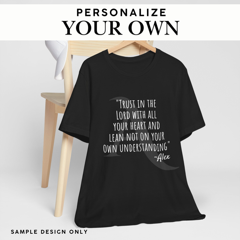 Personalized Faith Verse Shirt